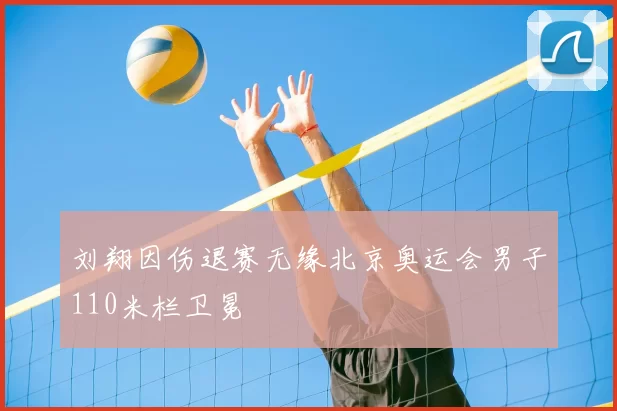 刘翔因伤退赛无缘北京奥运会男子110米栏卫冕